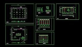 某化装品店装修CAD施工图