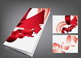 红色色调产品画册