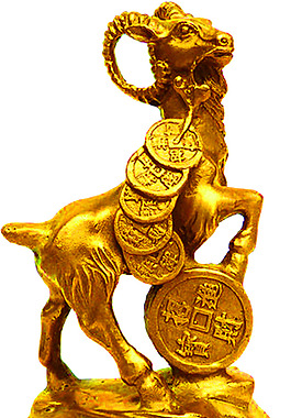 2015年金羊雕塑
