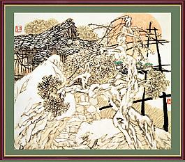 国画山水