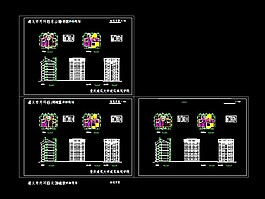 某多层住宅修建详细图纸dwg格式
