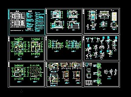 xx别墅建筑全套设计施工图