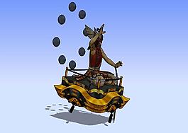 游戏人物3D模型