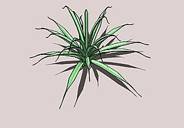 花草3D模型
