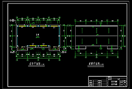 仓库钢结构建筑总图