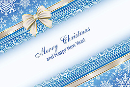 圣诞节雪花图案