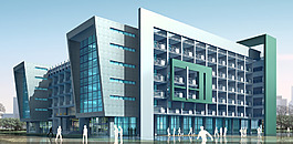 学校大楼建筑