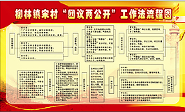 四议两公开工作流程图