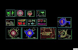 休闲广场平面图