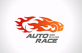 赛车跑车商标设计