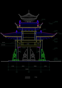古建筑房檐