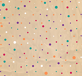 彩色圆点褶皱背景