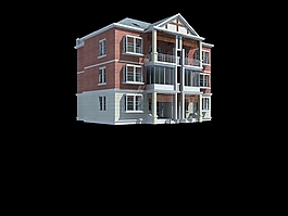 北欧建筑模型