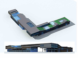 L型 建筑