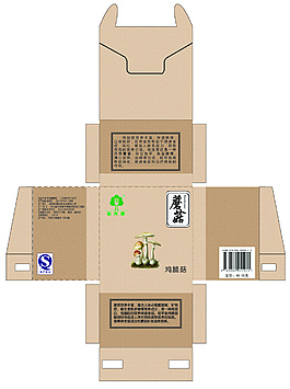方形蘑菇包装盒