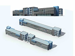 平房建筑模型