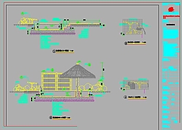 河北冀州生态园二期温泉施工图