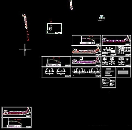 公园景观园路设计CAD施工详图