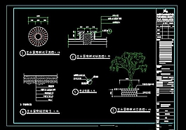主入口喷泉设计CAD施工详图