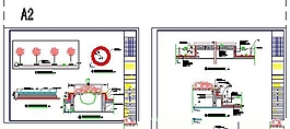 某广场景观树池CAD施工详图