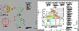 景观八角亭CAD施工详图大样图