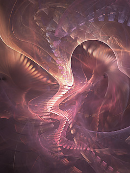 抽象楼梯背景图