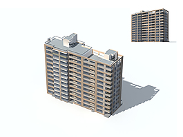 传统建筑模型