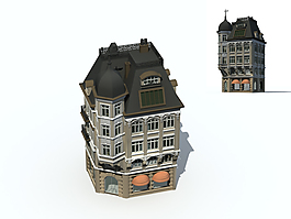 英式建筑模型