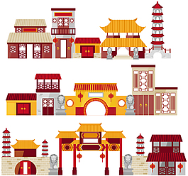 各种古代中国建筑