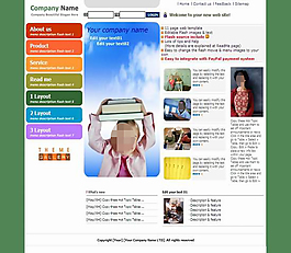 儿童教育模板下载