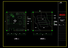 洗浴中心立面cad详图素材