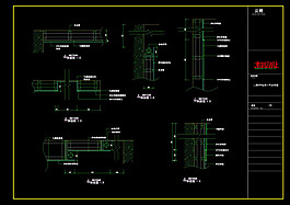 洗浴中心立面cad详图