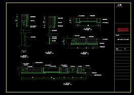 洗浴中心立面cad图纸