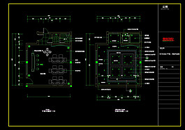 洗浴中心大样cad图稿素材