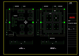 洗浴中心cad图稿素材