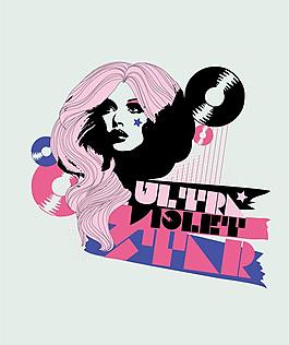 时装时尚美容插画