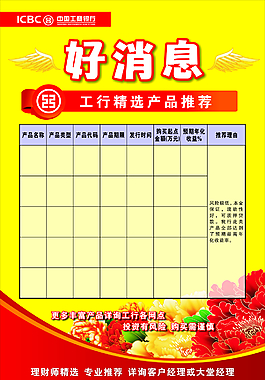 银行海报