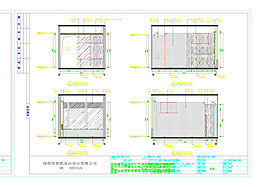 总立面图cad图纸