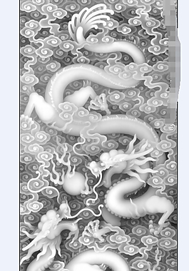 浮雕灰度图模板下载