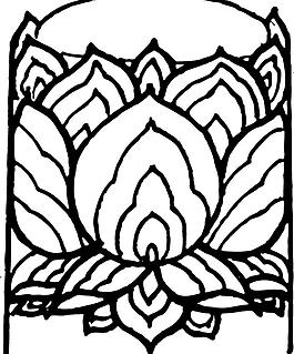 莲花  荷花 花朵 矢量