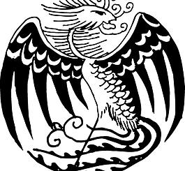 鸟 飞鸟 怪物 矢量线