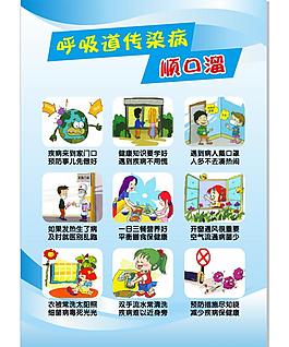呼吸道传染病宣传单