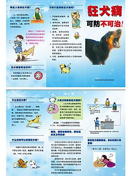 狂犬病三折页