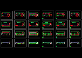 农行大厅装修cad图纸