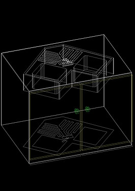 柜子cad模型设计