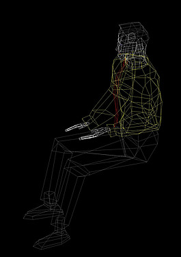人形cad模型设计素材
