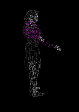 人物cad模型设计