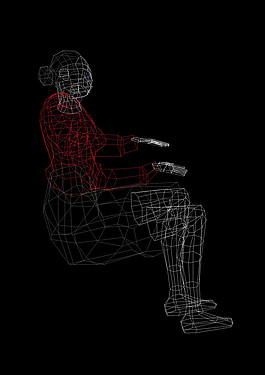 人物cad模型素材