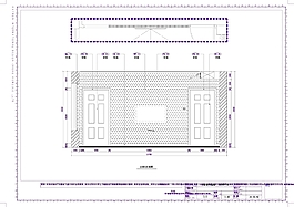 卧室立面cad图纸