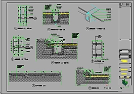 排水溝剖面圖花池剖面排水溝剖面種植槽排水溝詳圖標準排水溝詳圖排水